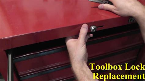 Craftsman Tool Chest Lock Replacement Youtube