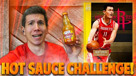 Yao Ming Hot Sauce Challenge Nba 2k16 Myteam Epic Fail Youtube