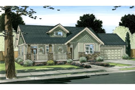 Ranch Style House Plan - 2 Beds 2 Baths 1497 Sq/Ft Plan #126-195 ...