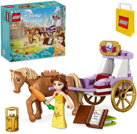 LEGO DISNEY 43233 BRYCZKA BELLI KOŃ DOROŻKA KONIE POWÓZ KONIK BELLA WÓZ