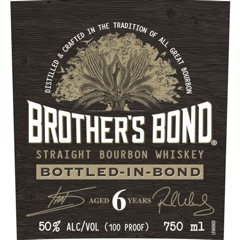 Brother's Bond Bottled in Bond Straight Bourbon By Ian Somerhalder ...