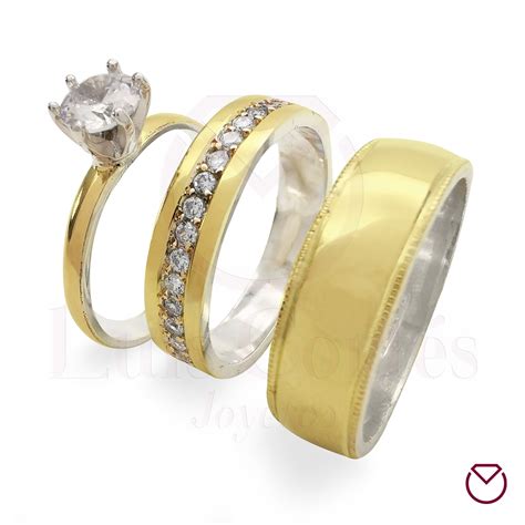 Argollas Con Anillo De Compromiso Dise Os Personalizados Lcjoyeros