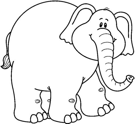 Elephant Outline Clip Art - Cliparts.co