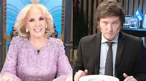 Javier Milei Estar En La Noche De Mirtha Legrand Cu Ndo Y A Qu Hora