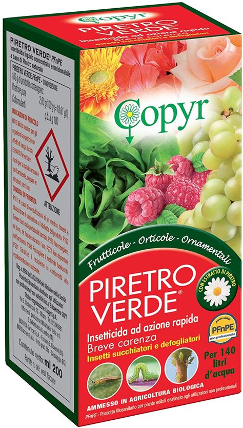 COPYR Piretro Verde Insetticidi Contro Insetti Succhiatori E