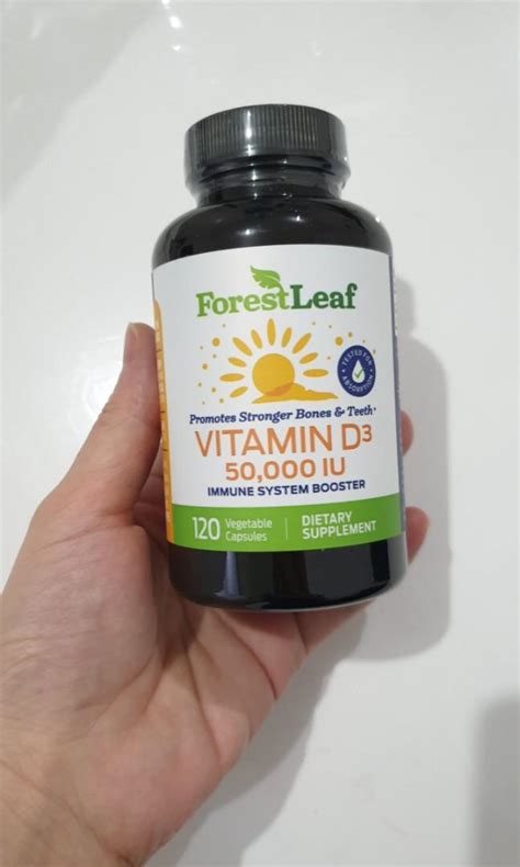 Vitamin D3 50000 Iu Forest Leaf Serba Serbi Others Di Carousell