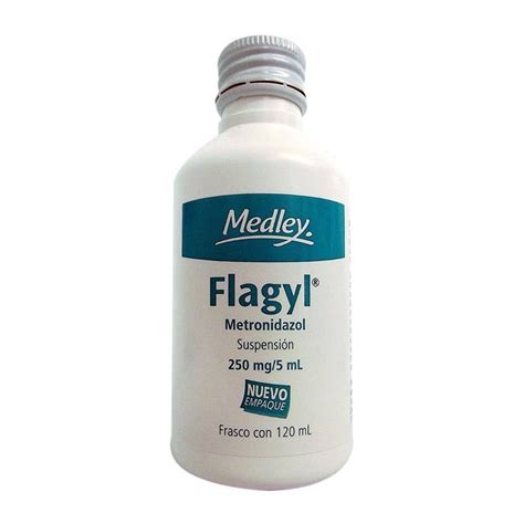 Flagyl 250 Mg5 Ml Suspensión 120 Ml Walmart