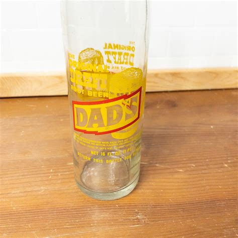 Vintage 16oz Dad’s Root Beer Bottle Original Draft Glass Bottle ...