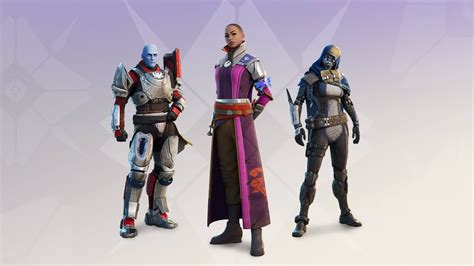 Fortnite X Destiny 2 Skins Comandante Zavala Ikora Rey Y Desconocida