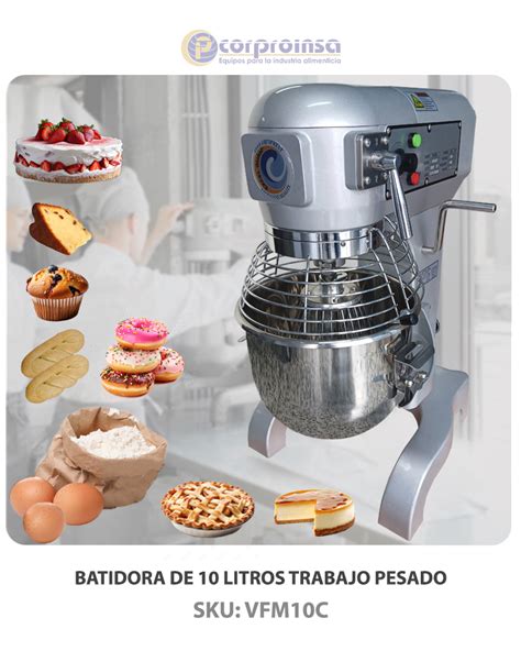 BATIDORA INDUSTRIAL DE 10 LITROS Corproinsa