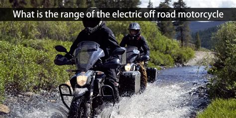 Electric off road motorcycle - the future of green riding thrills ...