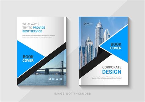 Premium Vector Book Cover Template Design