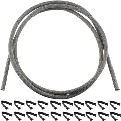 sparesgo braided metal high temperature door seal  clips