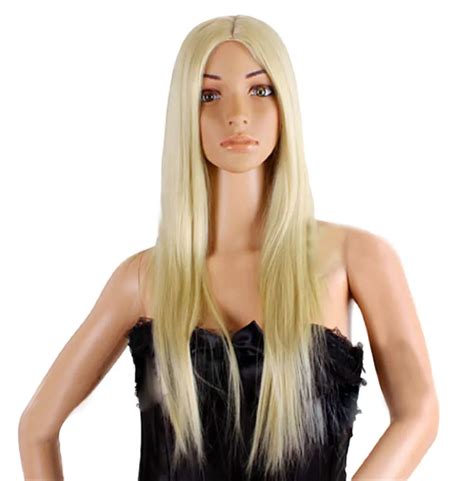 Bwigs 2015 New Arrival Sexy Womens Long Honey Blonde Ladies Fashion Cosplay Fancy Dress Wig