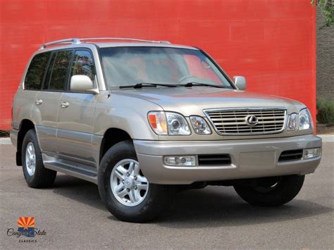 1999 Lexus Lx 470 Luxury Suv Canyon State Classics