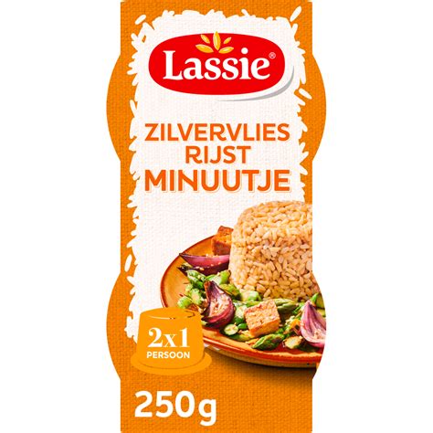 Lassie Minuutje Zilvervlies Rijst Per Beker 250 G