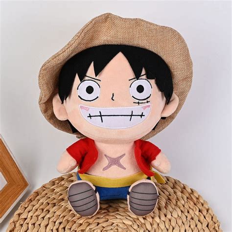 One Piece Monkey D Luffy Gear 5 New World Ver Plush Figure 25cm