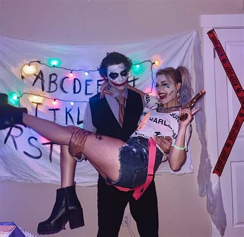 halloween harley joker couple costume ideas boyfriend | Cute couple ...