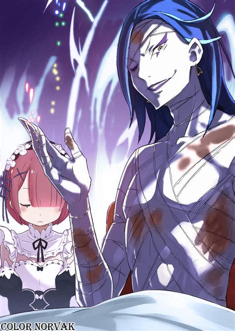 Re Zero Volume 10 Ram Y Roswaal By Norvakkk On Deviantart