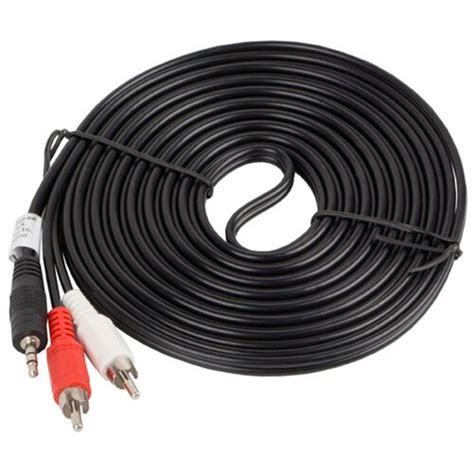 LANBERG 5 M Kabel MiniJack 3 5 Mm 2x RCA Niskie Ceny I Opinie W