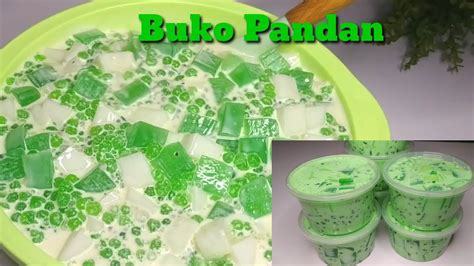 Buat Buko Pandan Dessert Filipina Yang Banyak Di Sukai Youtube