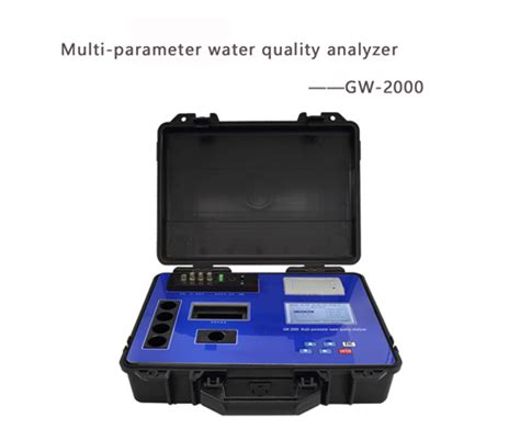 Gw 2000 Portable Multi Parameter Water Quality Analyzer Winmore