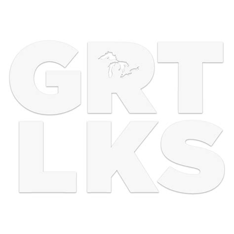 Grt Lks Decal Great Lakes Proud The Original Great Lakes Sticker