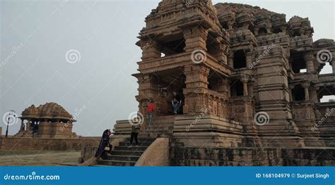 Sas bahu temple 3 gwalior editorial stock image. Image of rajasthan ...