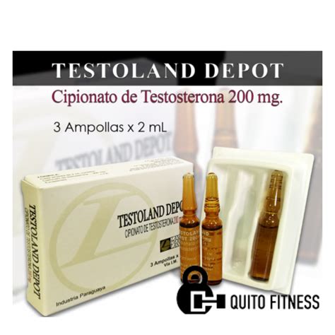 Testoland Depot 200MG 3 Ampollas X 2ML Cipionato De Testosterona