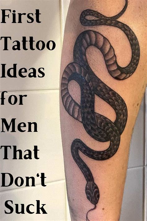 First Tattoo Ideas For Men That Dont Suck Kristin Frazier Blog