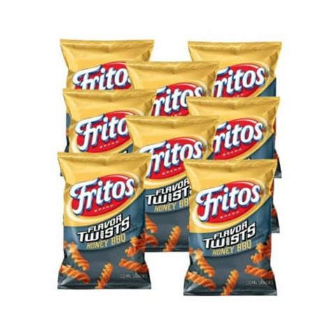 Fritos Corn Chips Twists Honey BBQ 2 Oz. 8 Pack, 2oz - Fry’s Food Stores