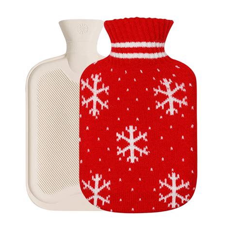 Wjhwsx Hot Water Bottle Non Toxic Soothing Warmth Helps Relief Muscle Aches Pain Menstrual