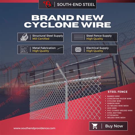 cyclone wire  meters chain link fence kambing wire pambakod