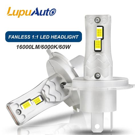 Lupuauto Pcs Lm Led H Led Headlight Canbus Bulb Mini