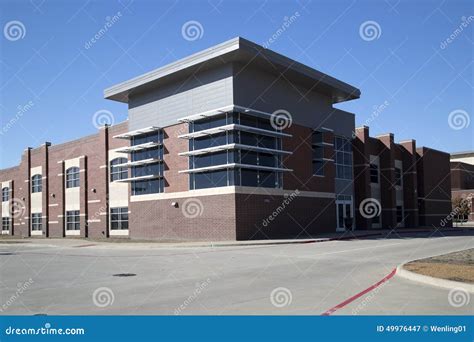 High school building stock image. Image of study, architecture - 49976447