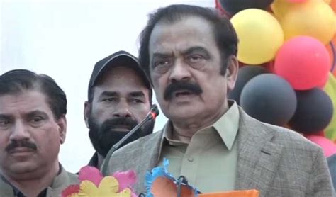 Rana Sanaullah Accuses Ppp Of Targeting Pml N To Garner Votes In Punjab