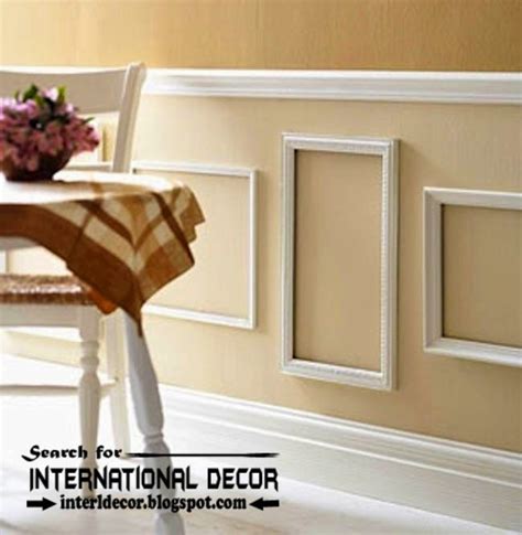 Decorative wall molding or wall moulding designs, ideas