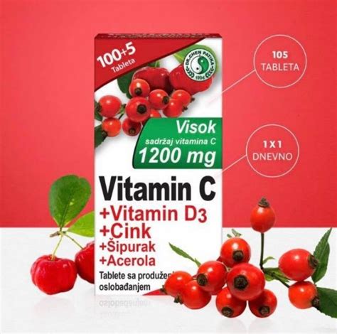 Vitamin C Mg Vitamin D Cink Ipurak Acerola Tbl A