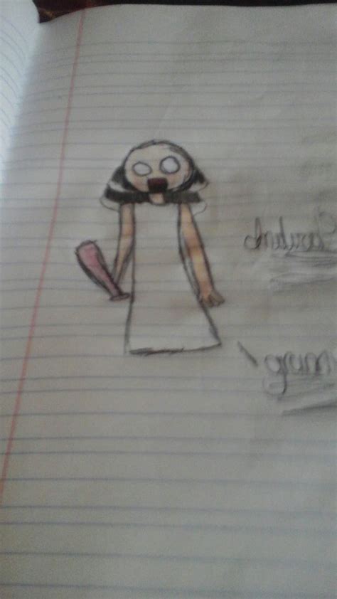 Dibujo De Granny Granny Amino HORROR GAME Amino