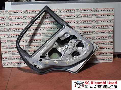 Porta Posteriore Sinistra Sx Fiat Grande Punto Sc Ricambi Usati