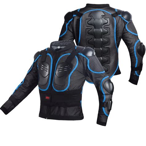 Reomoto Blue motorcycle Protection Motocross Clothing Moto Cross Back ...