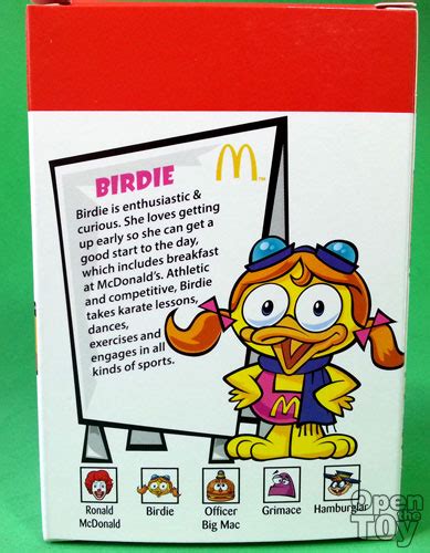 McDonaldLand Plushie Birdie