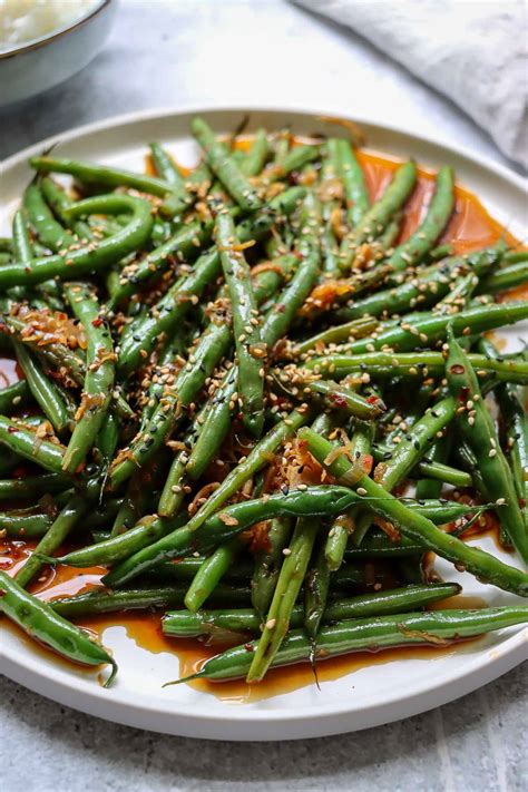 Asian Style Stir-Fried Green Beans | Recipe | Elle Republic