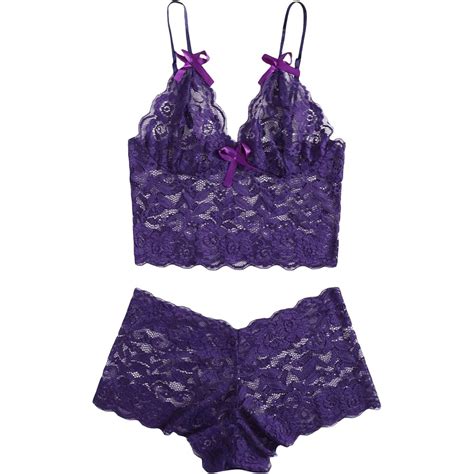 Mo Finance Soly Hux Women S Sexy Piece Lingerie Set Lace Cami And Silk Satin Leopard