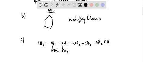 Solved Name Each Of The Following Compounds A B C D