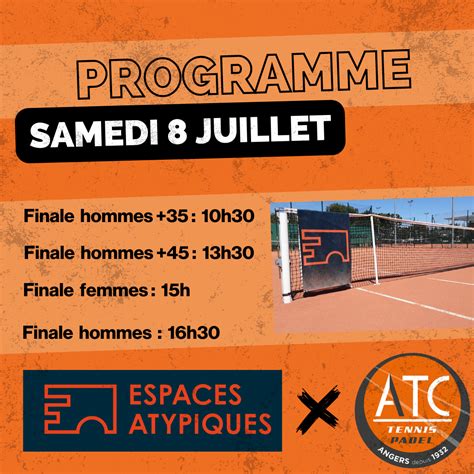 Finales Open Espaces Atypiques Angers Tennis Club