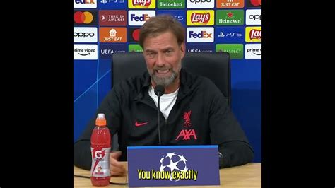 Jurgen Klopp Hits Out At ‘embarrassing Question 🔥 Youtube