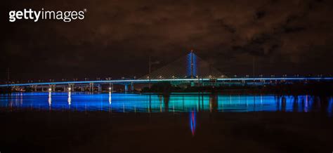 The Samuel De Champlain Bridge In Montreal