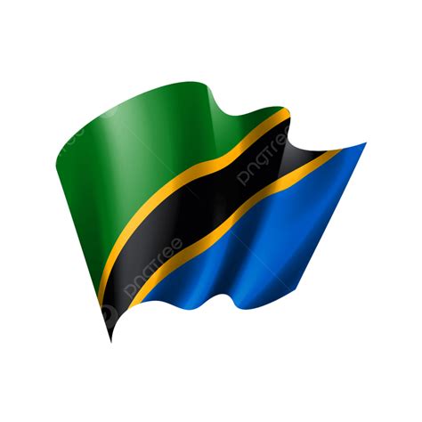 Tanzania Flag Clipart Transparent Background Tanzania National Flag