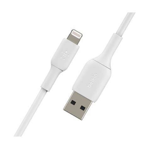 Köp Belkin USB A Till Lightning Kabel 2M Vit Belkin TheMobileStore se